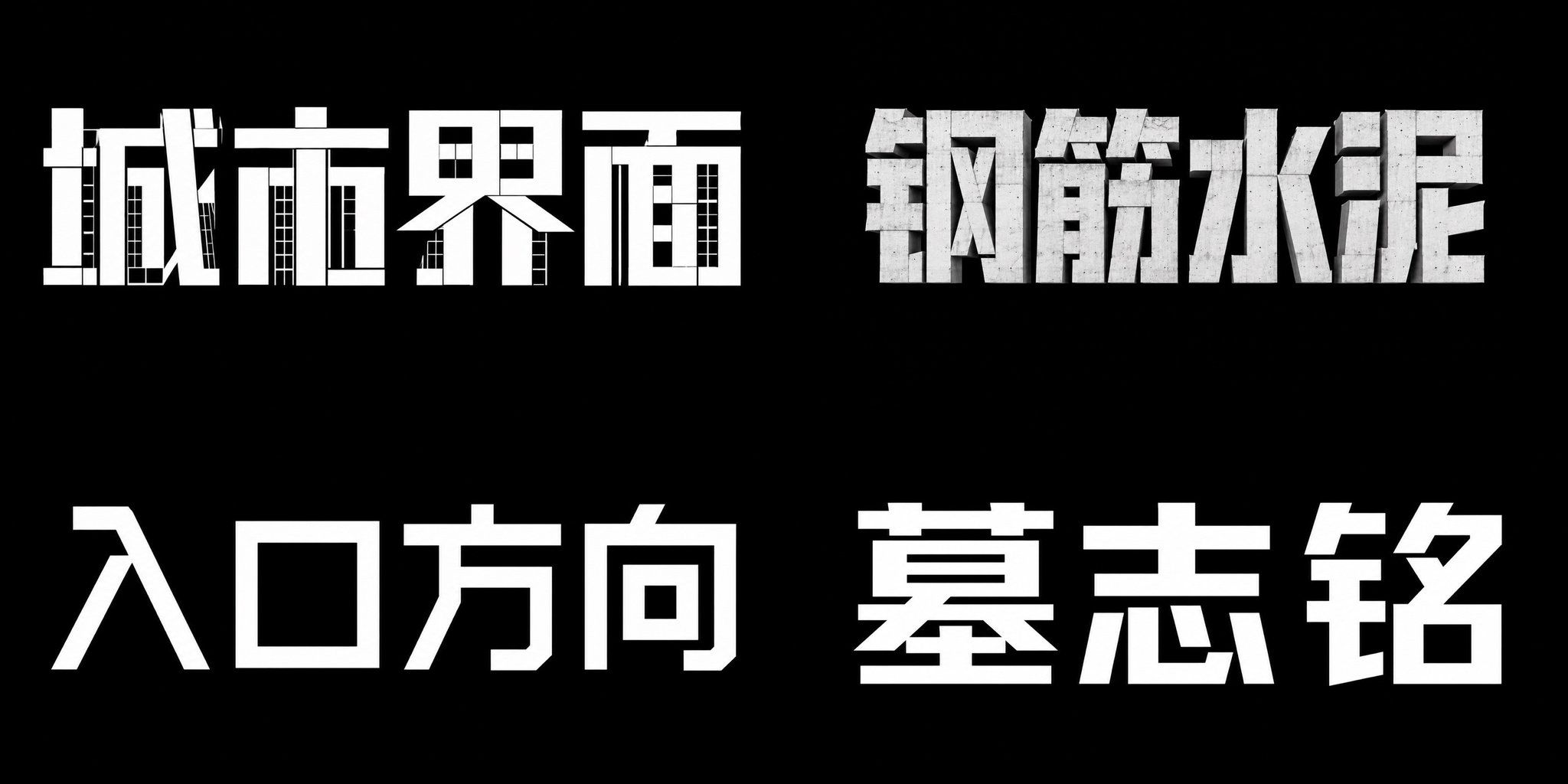 方案 97：建筑立面字